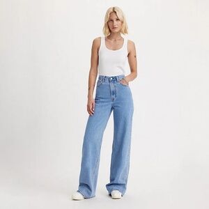 BRAND NEW NWT Levi's Ribcage High Waisted Jeans In Splash Zone Size 24